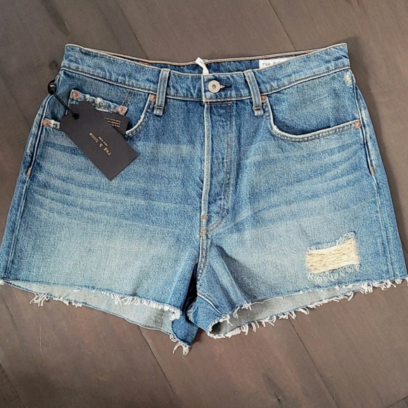 NWT Rag & Bone Maya High-Rise Denim Short 30 - Picture 5 of 6